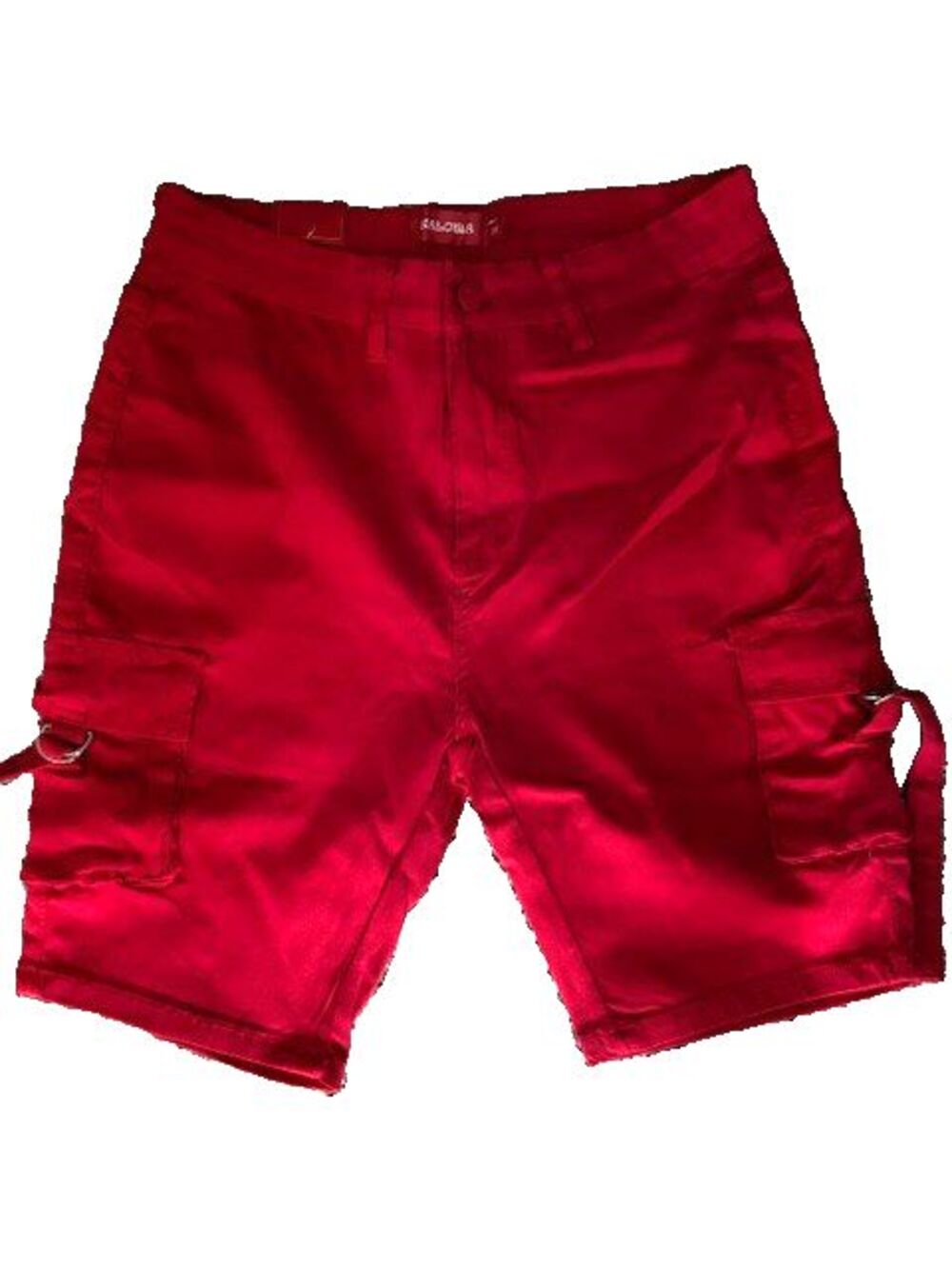 Kalowa Red Premium Collection Hyper stretch Fashion Jean Shorts Teen Sz 1X NWT